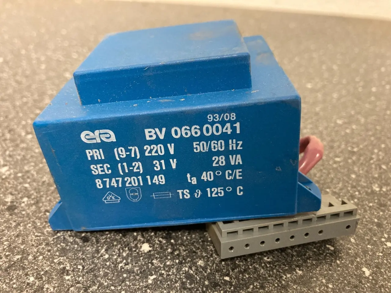 Billede 2 - Bosch Electr-Oil Transformer PN: 8747201150 Blue