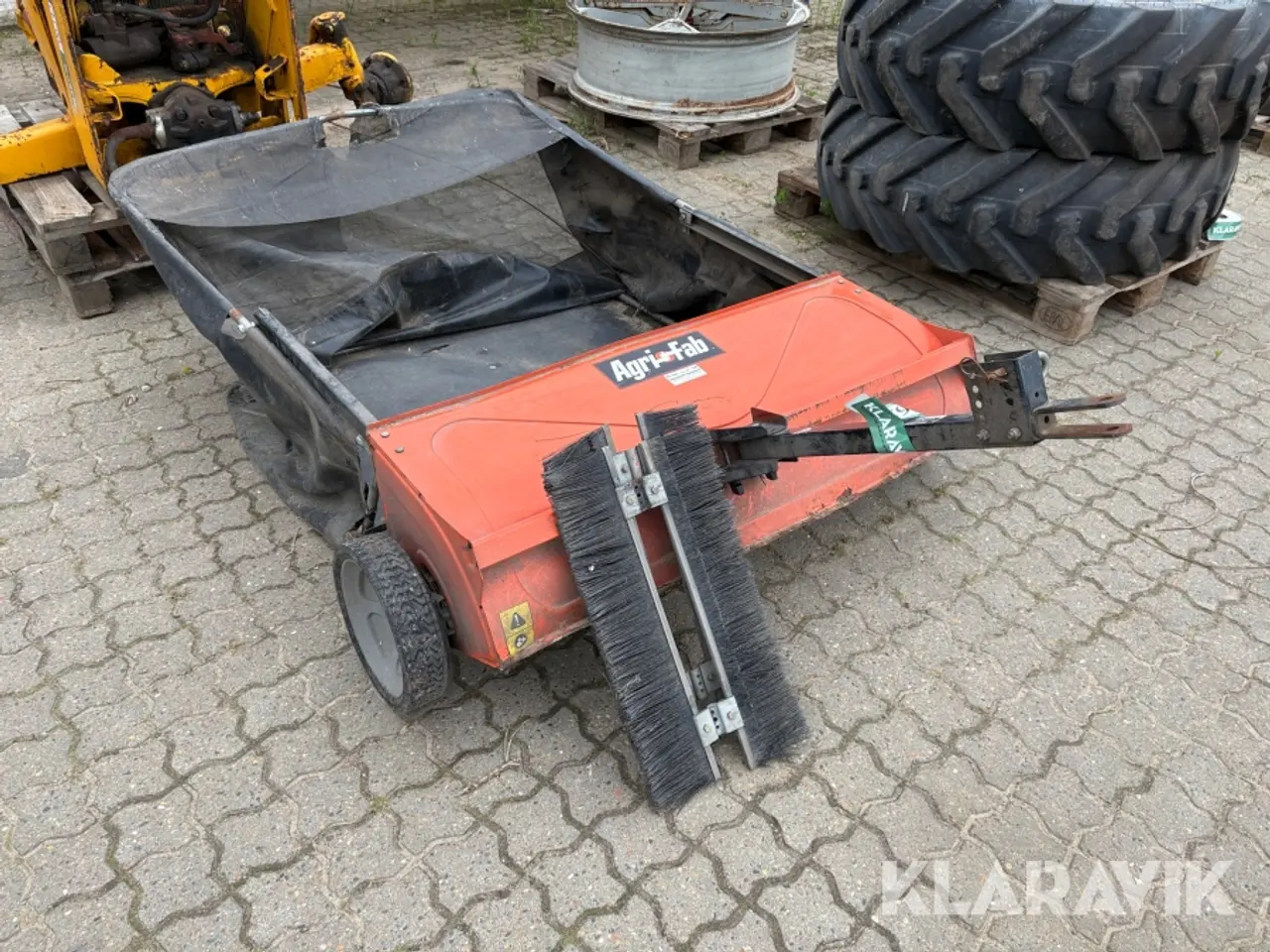 Billede 2 - Bladopsamler Agri-fab 110