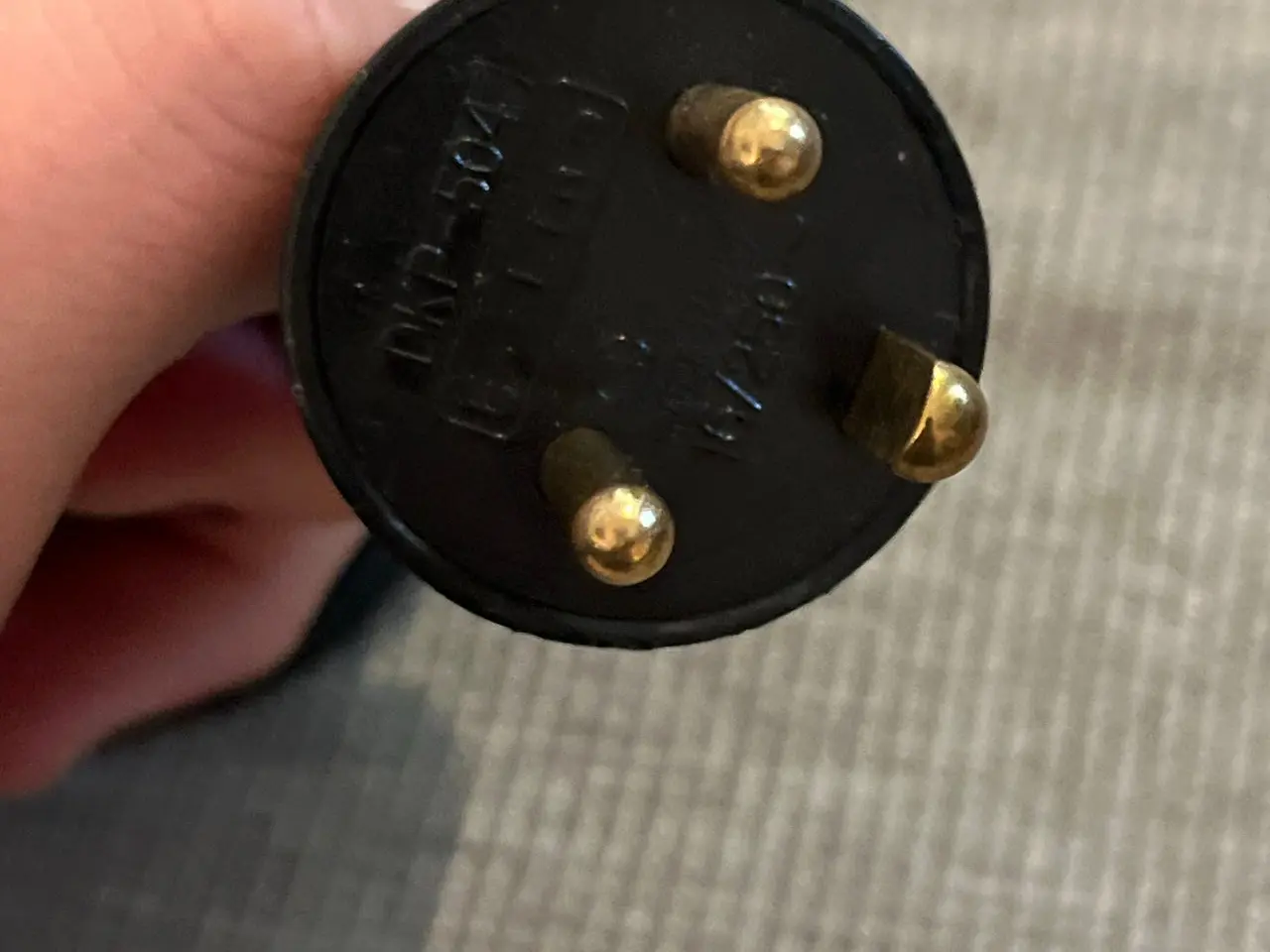 Billede 4 - Sort 3-vejs forlængerledning adapter