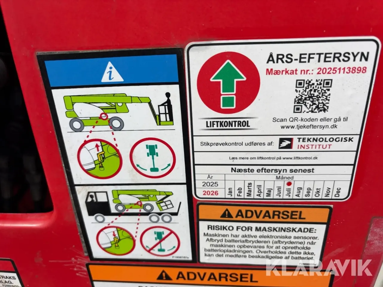 Billede 7 - Bomlift Nifty HR21 Hybrid - 21 meter