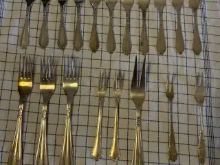 Sølvbelagt gafler