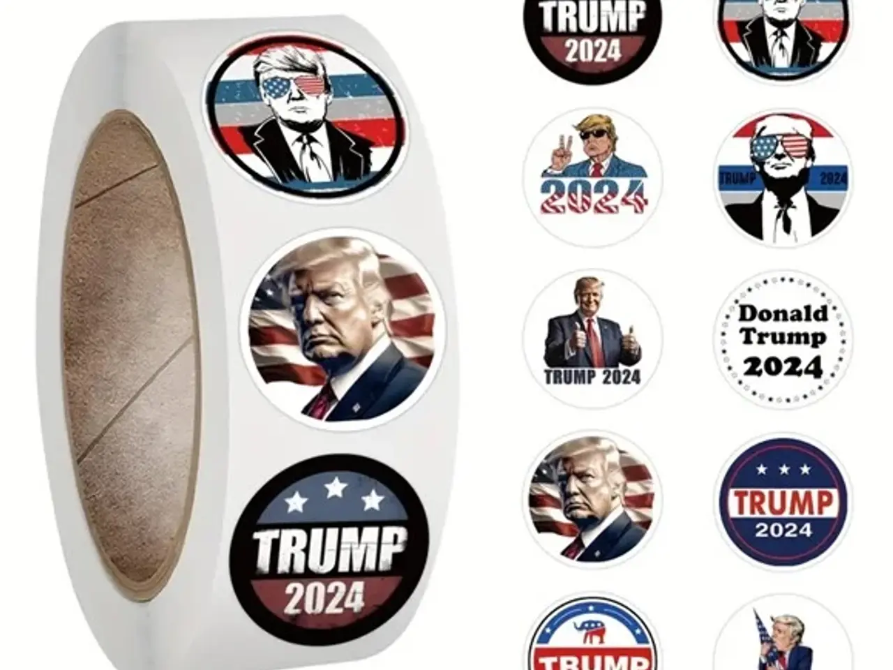 Billede 8 - 2 Trump kasketter og meget tilbehør
