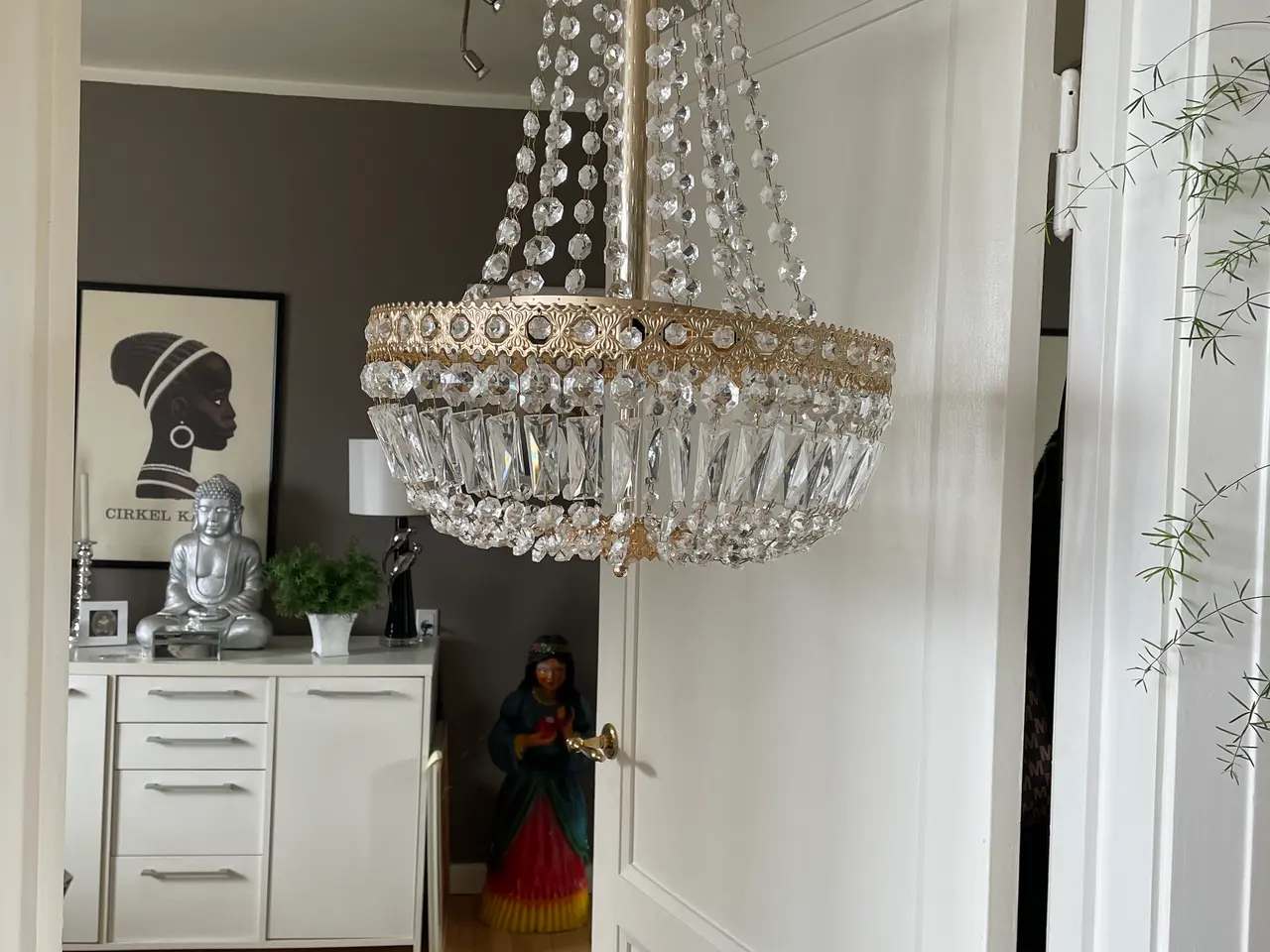 Billede 1 - Crystal Lampe