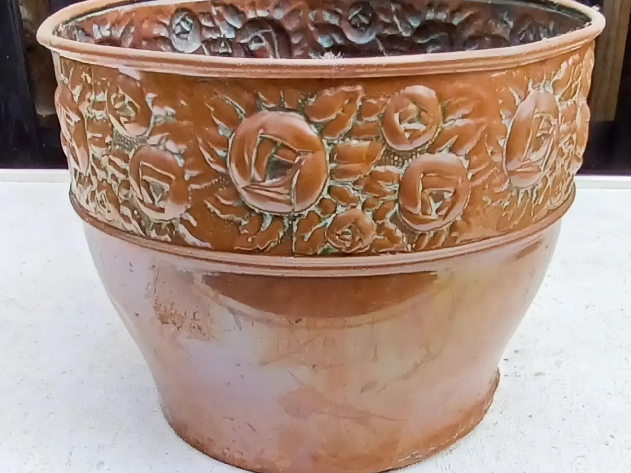Billede 3 - Blomsterpendel, antik.
