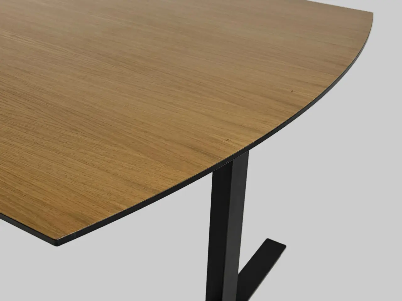 Billede 5 - Dencon Delta Bord – Natur/Sort Stel 200x100x74 cm