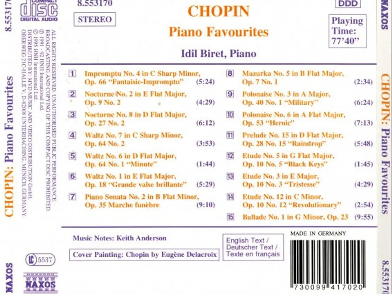 Billede 2 - Chopin*, Idil Biret – Piano Favourites – CD