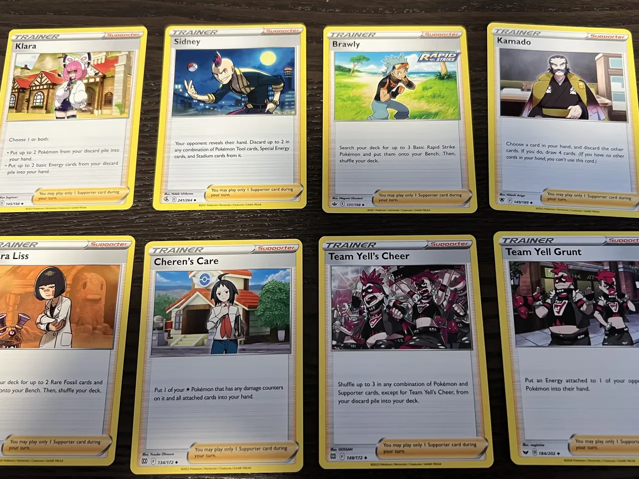 Billede 5 - Pokemon trainer kort - item og supporter