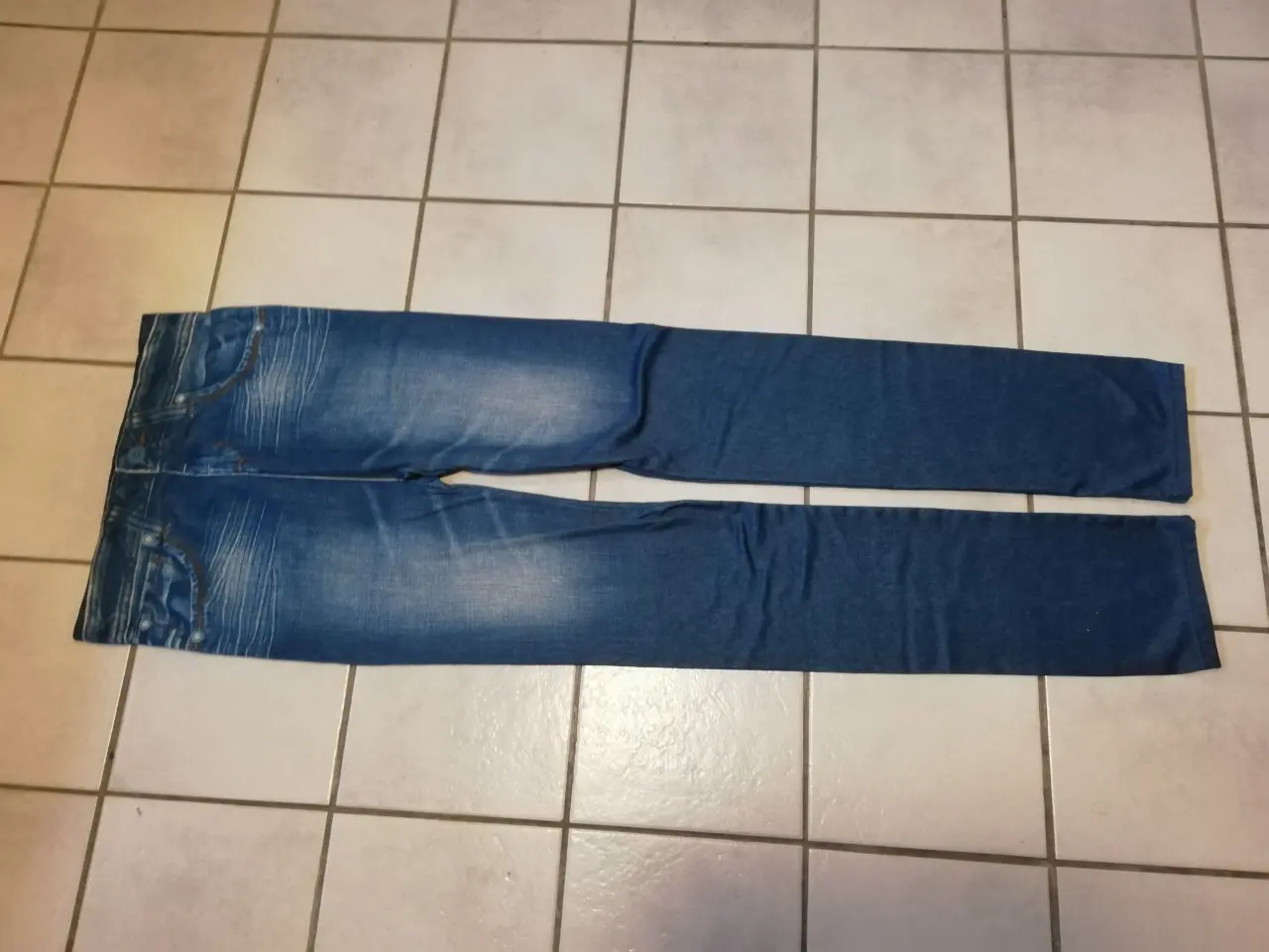 Billede 2 - Denim Look Leggings