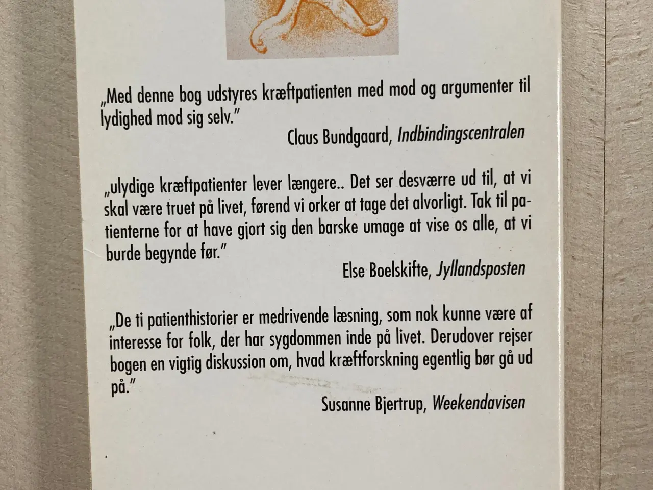 Billede 1 - Ulydige kræftpatienter