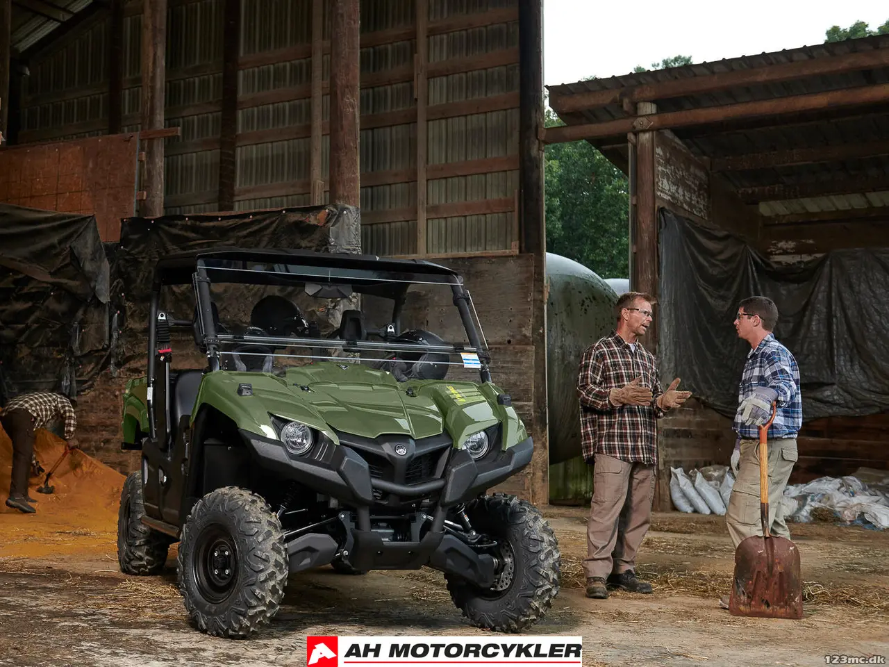 Billede 3 - Yamaha YXM 700 Viking EPS Olive Green Traktor