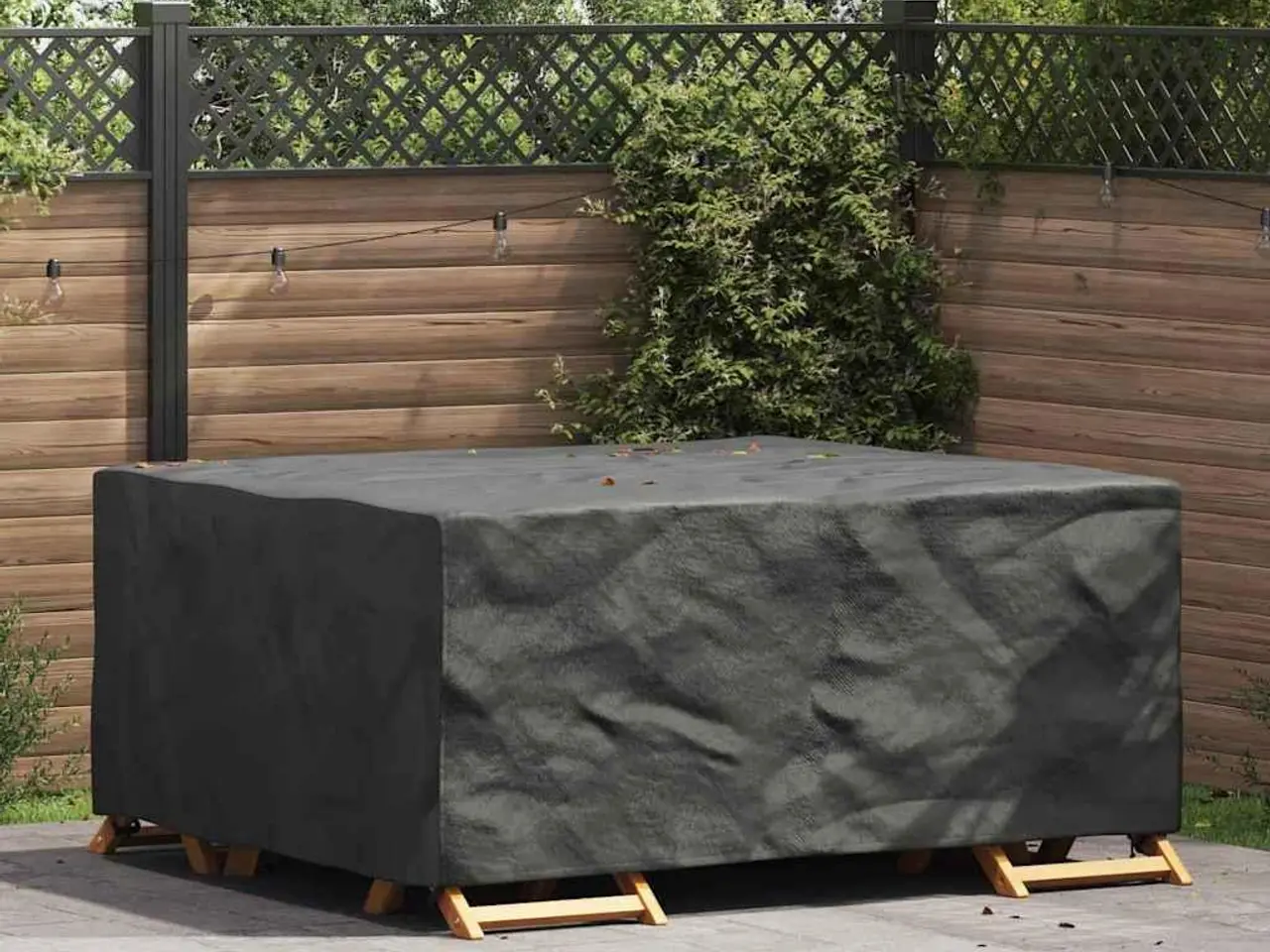Billede 1 - Møbelovertræk sort 200 x 150 x 85 cm - 210D