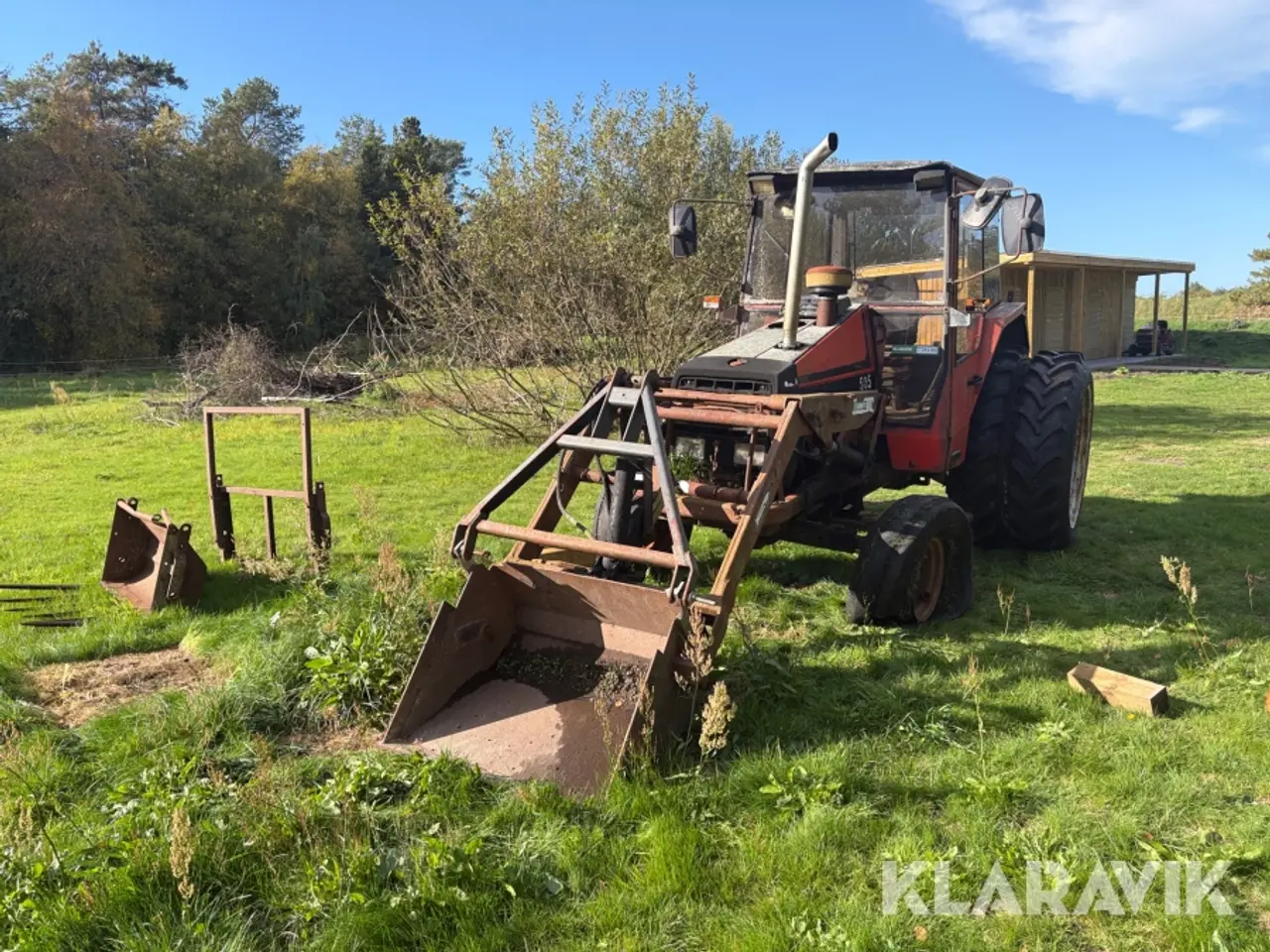 Billede 1 - Traktor Volvo BM Valmet 505 - GLTX med frontlæsser