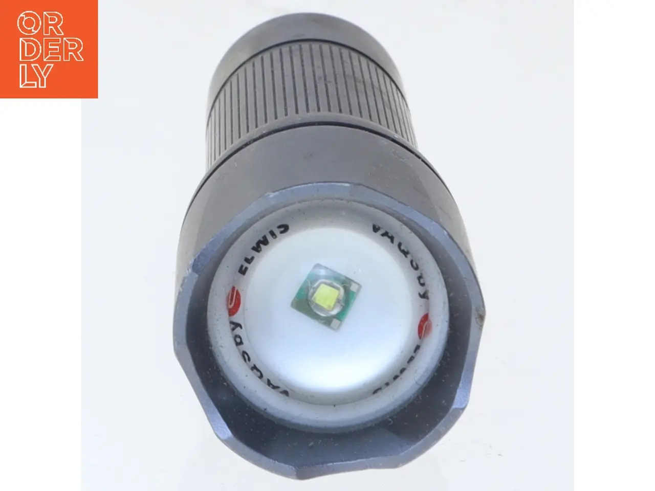 Billede 2 - Sort LED lommelygte 11 cm fra Elwis (str. 11 cm)
