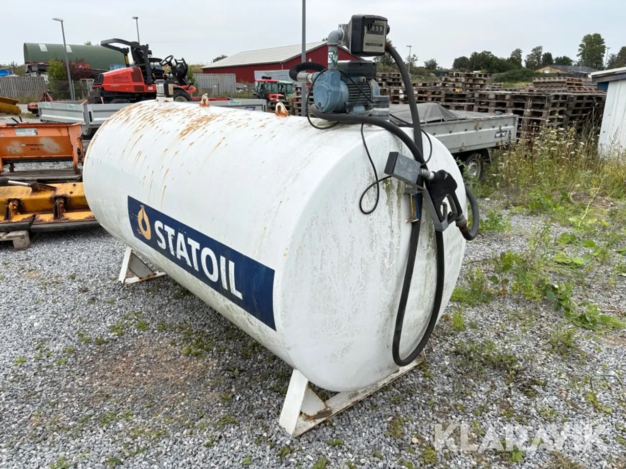 Billede 2 - Dieseltank Roug, 2500 L med pumpepistol