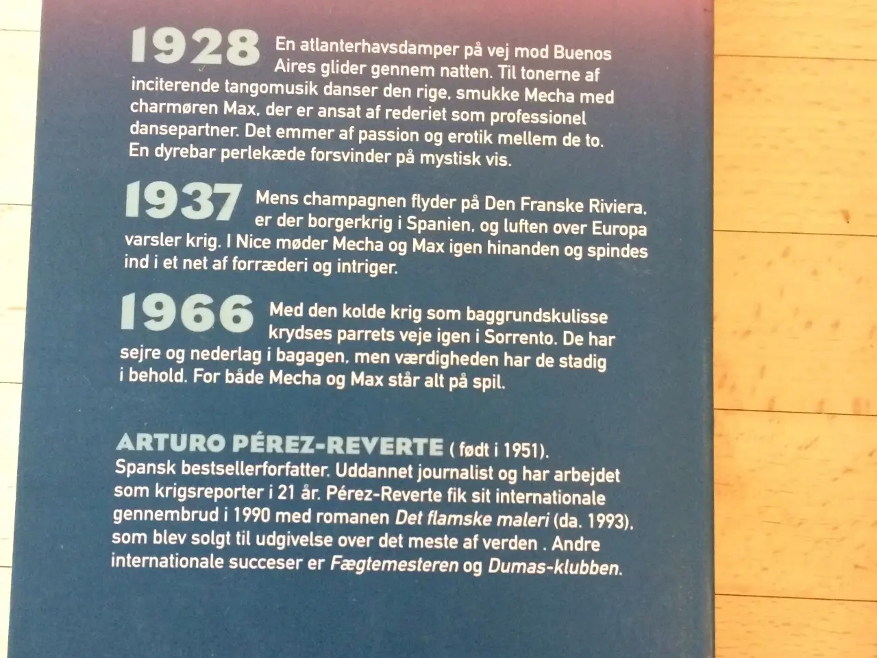 Billede 2 - Tangodanseren, Arturo Pérez- Reverte 