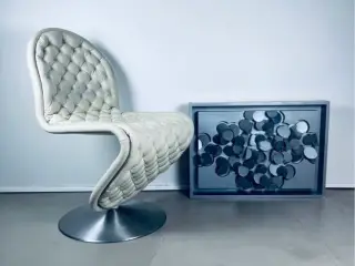 Verner Panton. System 1-2-3 lænestol - Deluxe