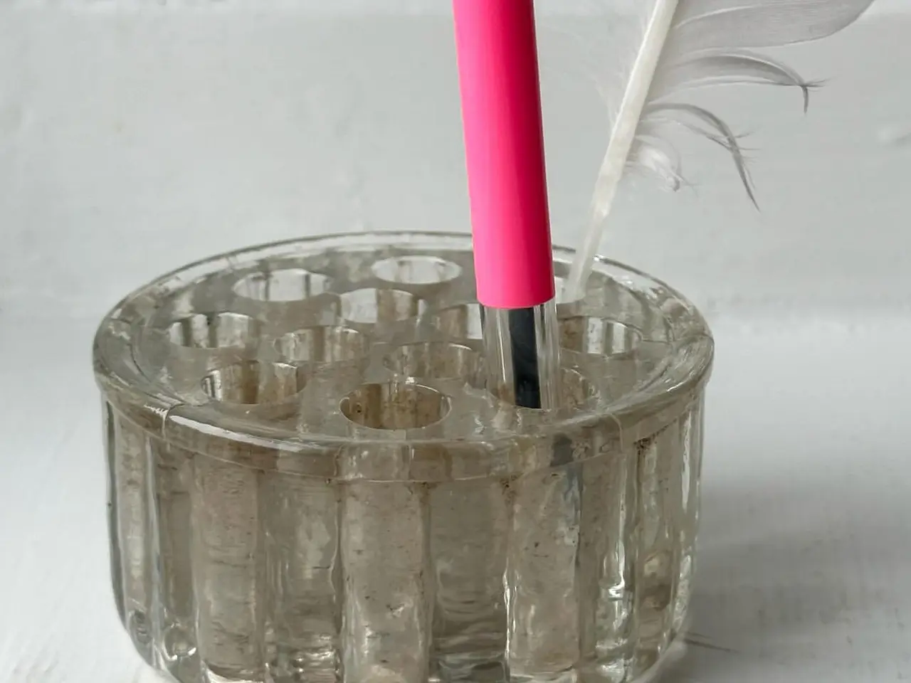 Billede 3 - Blomsterfakir, klart glas