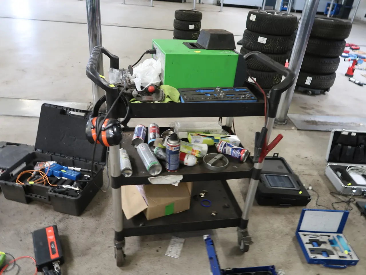 Billede 2 - Opbevaringsvogn uden indhold