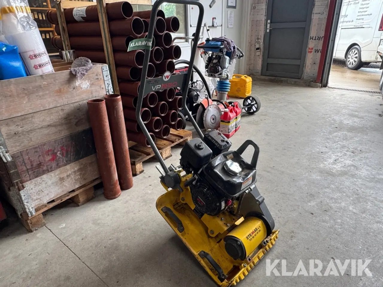 Billede 2 - Pladevibrator Wacker Neuson Vibroplate VP1550Aw