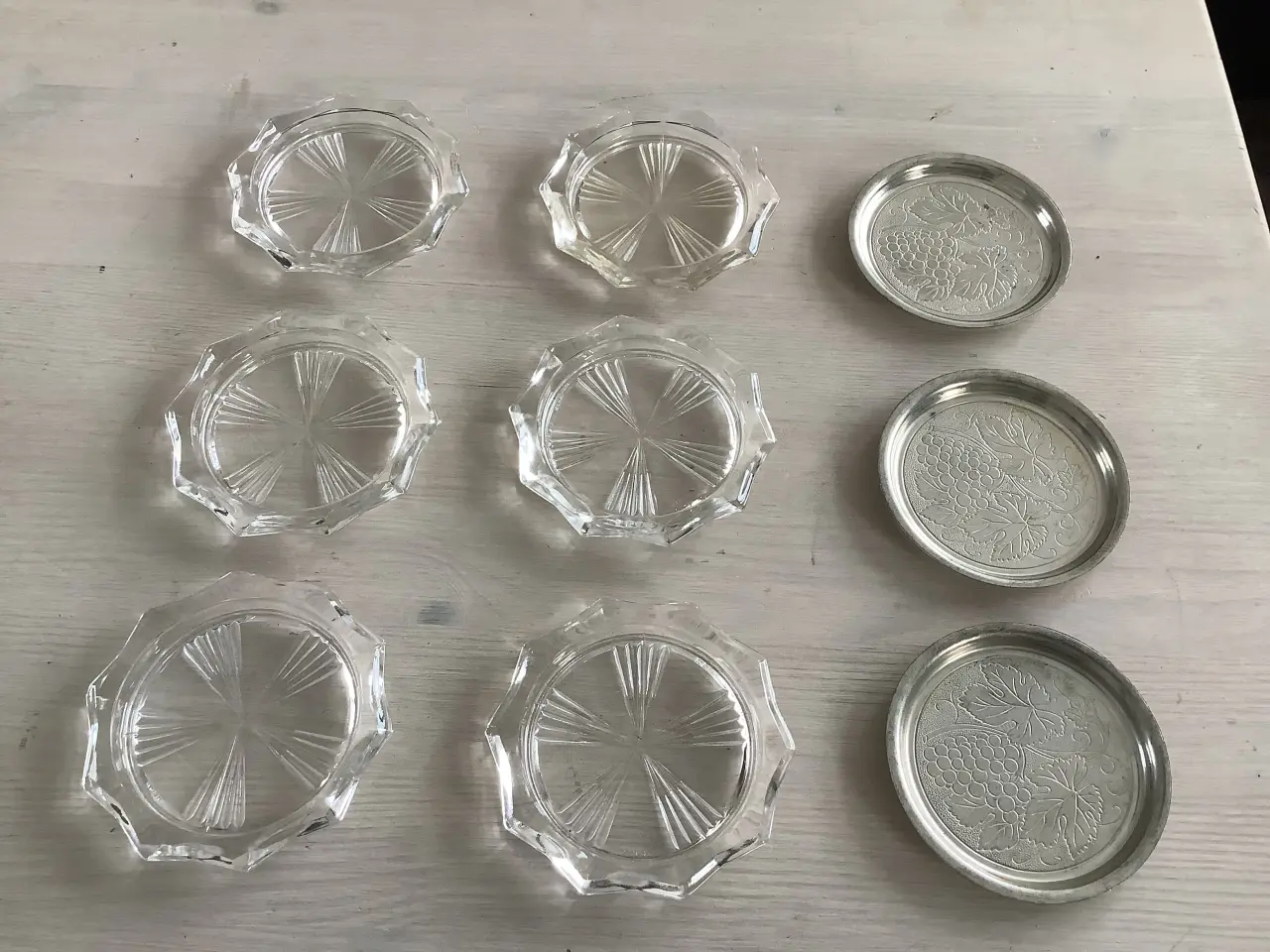 Billede 1 - Bordskåner til glas. Flere slags.