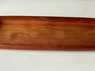 Vintage teaktræsfad