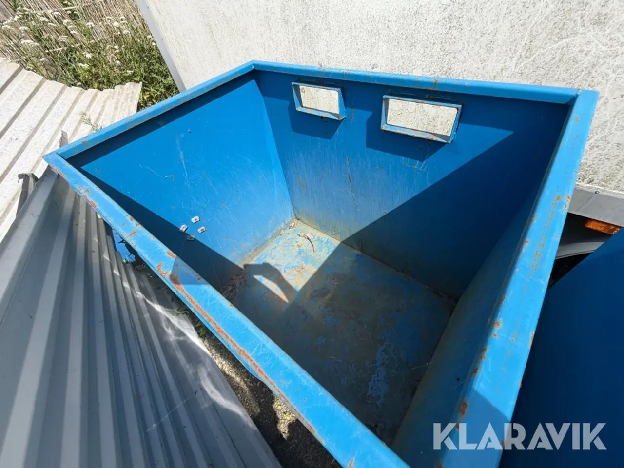 Billede 11 - Materialebeholdere i jern 3 styk