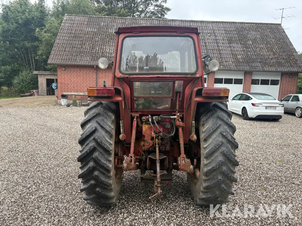 Billede 4 - Veterantraktor Volvo 650 med frontlæsser
