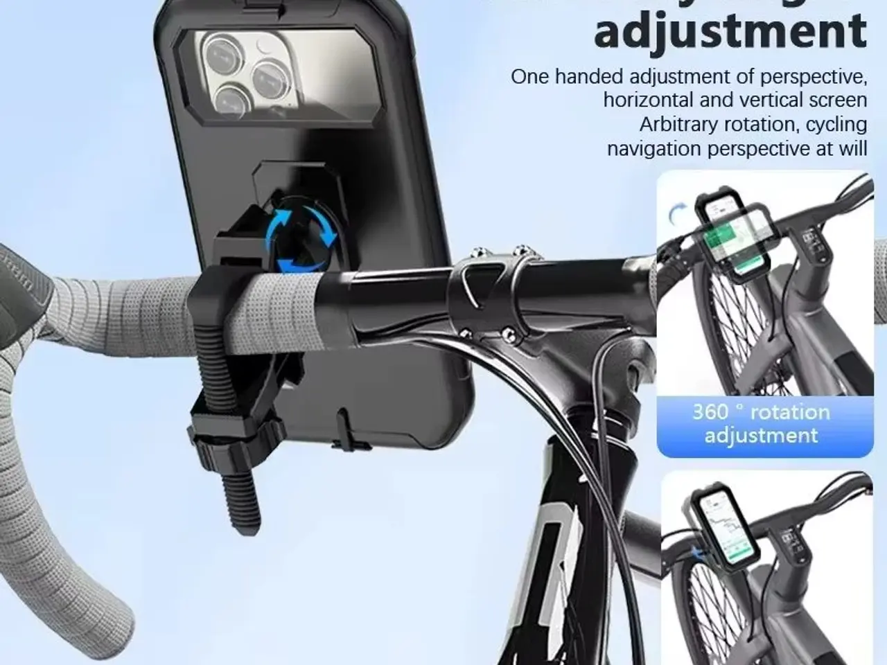 Billede 2 - Mobilholder cykel, knallert, motorcykel, løbehjul.