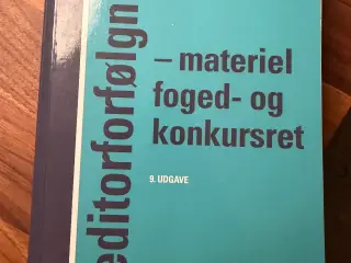 Kreditorforfølgning, møgelvang-Hansen, jura 