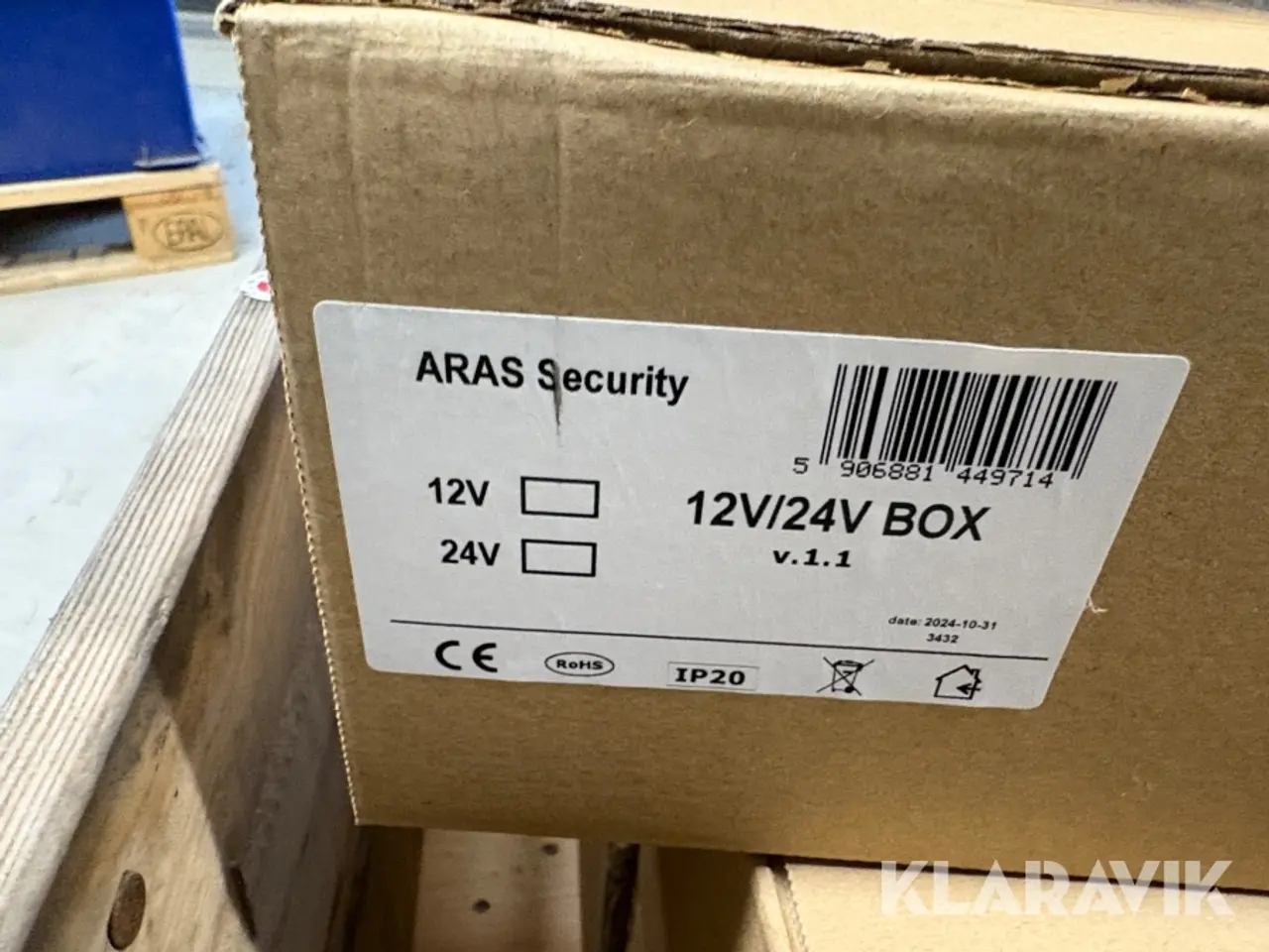 Billede 7 - Sikkerhedskab Aras 12V/24V -7 styk