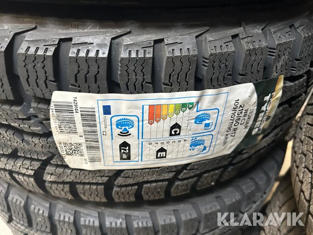 Billede 2 - Bildæk Nokian Tyres WR C3 215/60 R17 – 4 styk