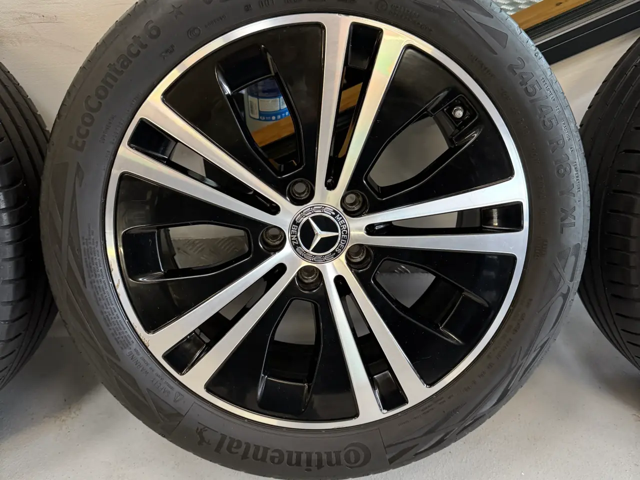 Billede 4 - Originale 18” originale Mercedes alufælge
