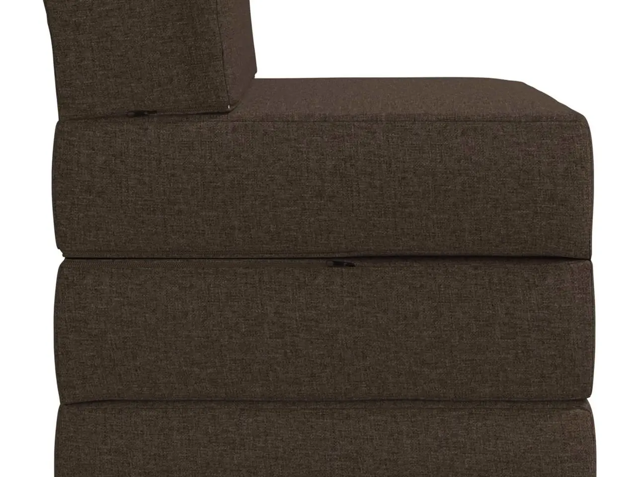 Billede 3 - Foldbar sovesofa gråbrun 70 x 60 x 49 cm