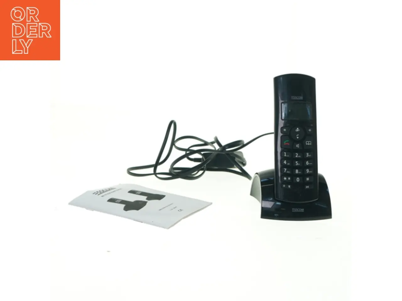 Billede 1 - Trådløs telefon fra Esscom (str. 17,5 x 8,5 cm)