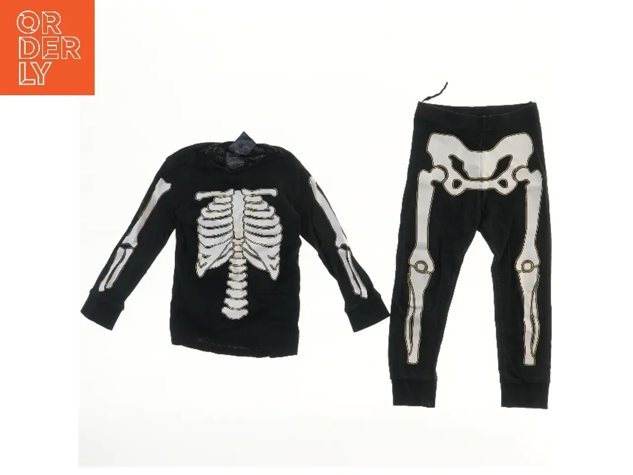 Billede 1 - Skelet udklædning fra H&M (str. 98)