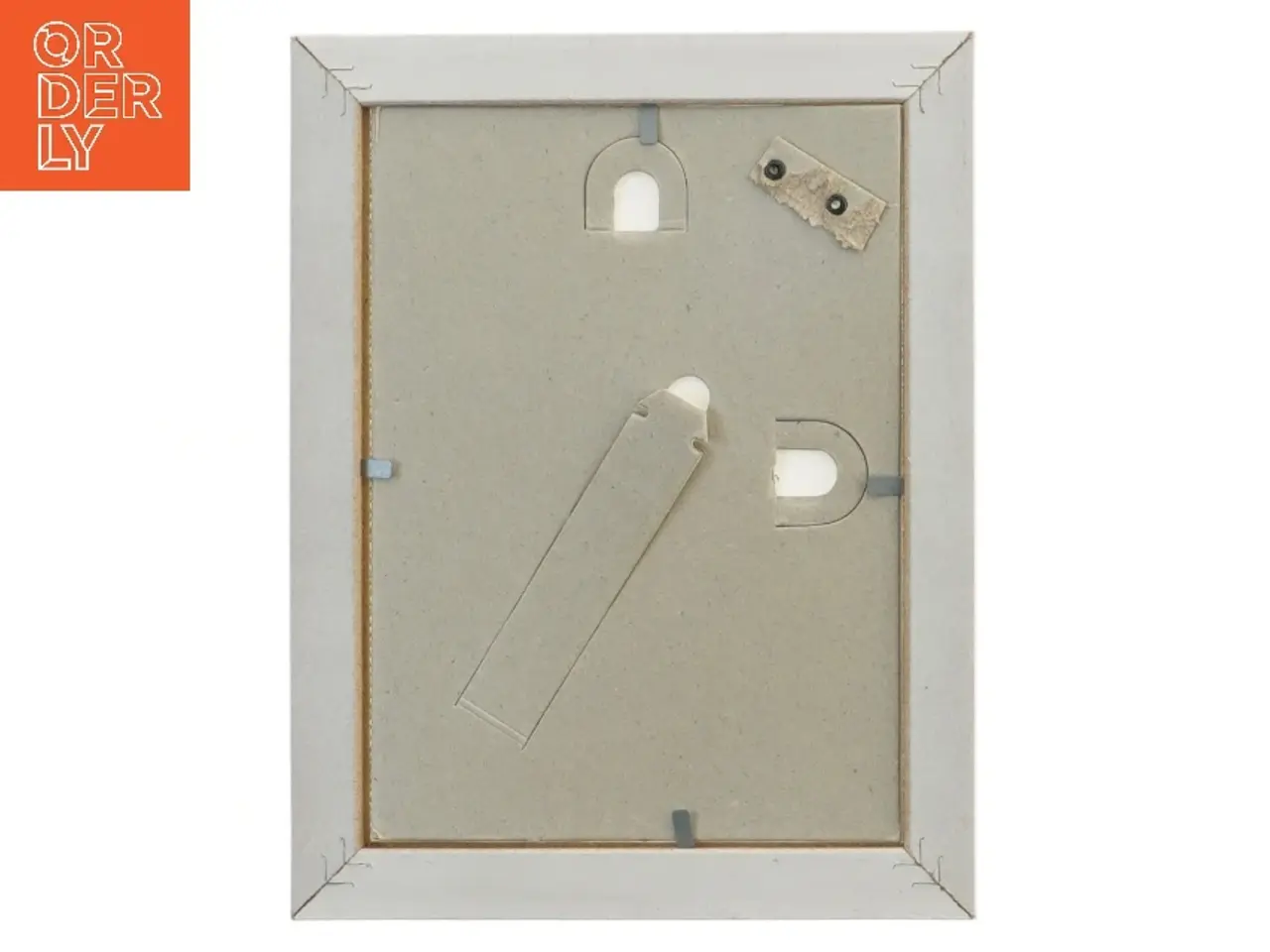 Billede 2 - Hvid billedramme (str. 17x21,5 cm)