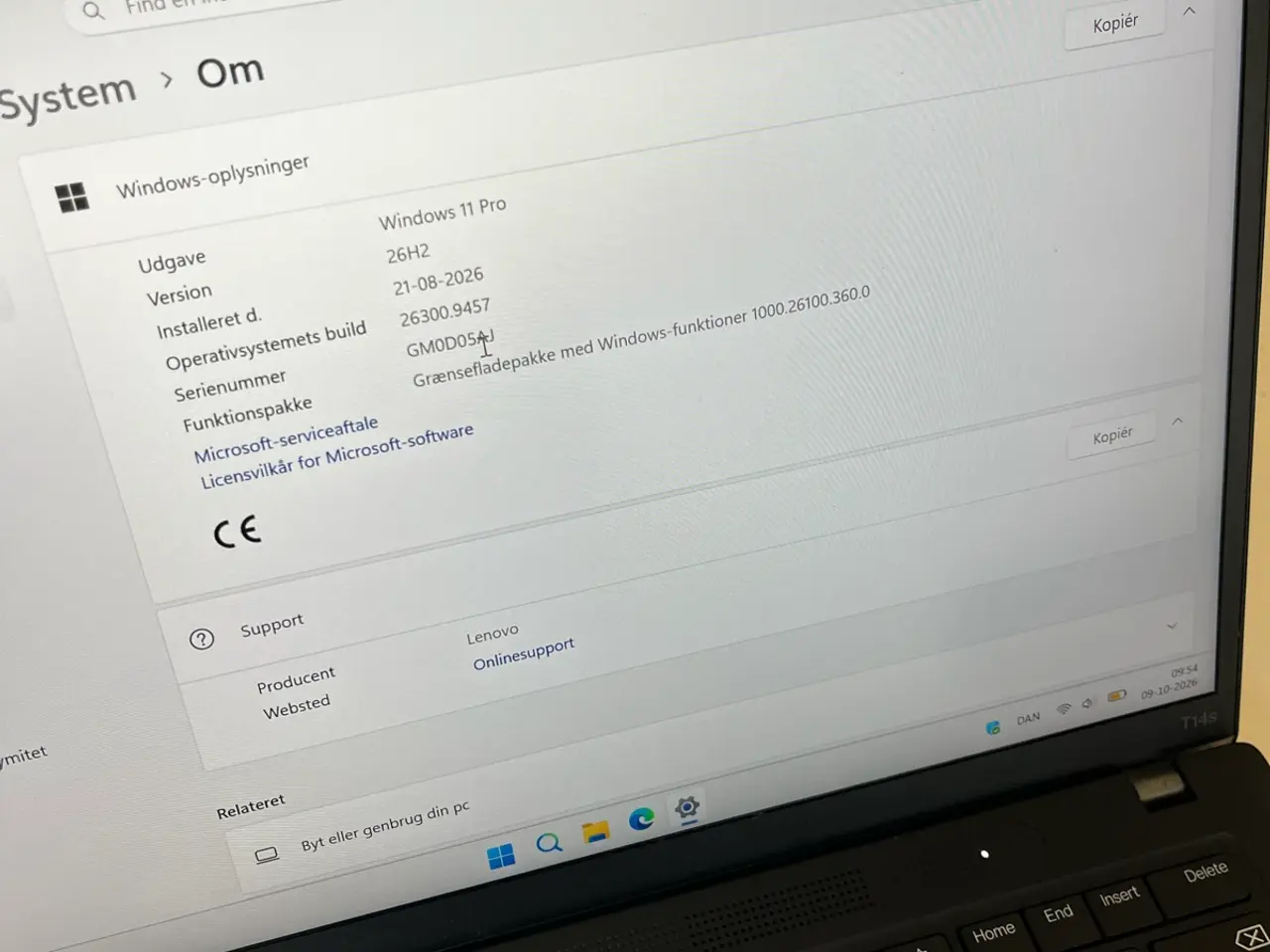Billede 11 - Lenovo ThinkPad T14s Gen 4