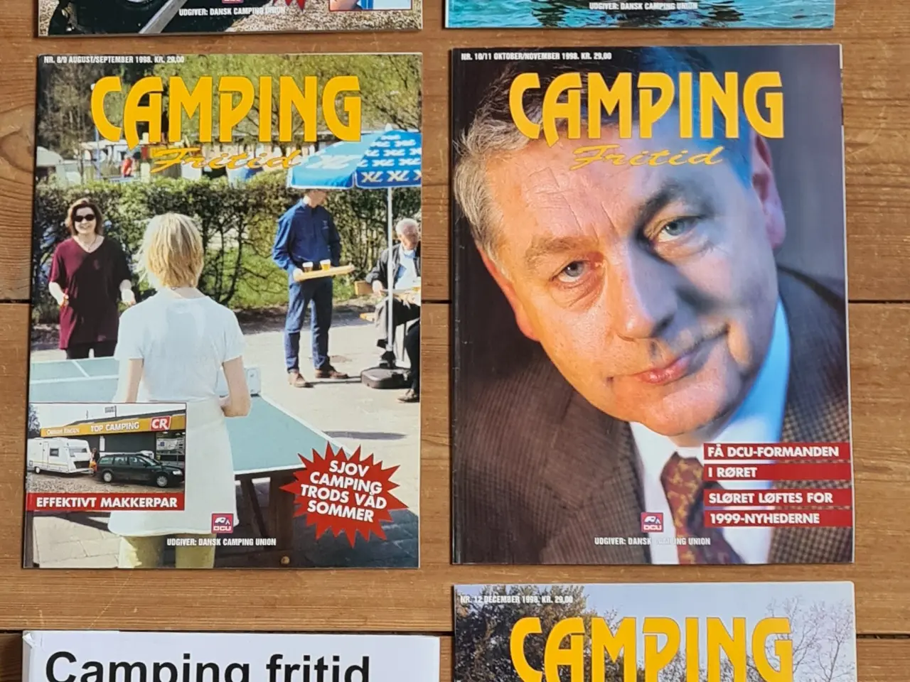 Billede 2 - Camping Fritid magasiner 1998 9 blade