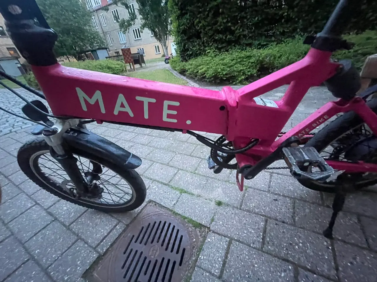 Billede 1 - MATE Elcykel – MATE Elcykel – Foldbar – Pink – Vel