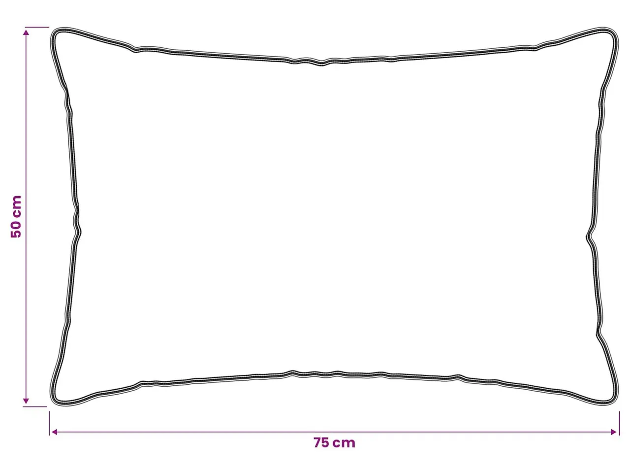 Billede 6 - Hovedpuder 2 stk - hvid 50 × 75 cm med bambusfiber