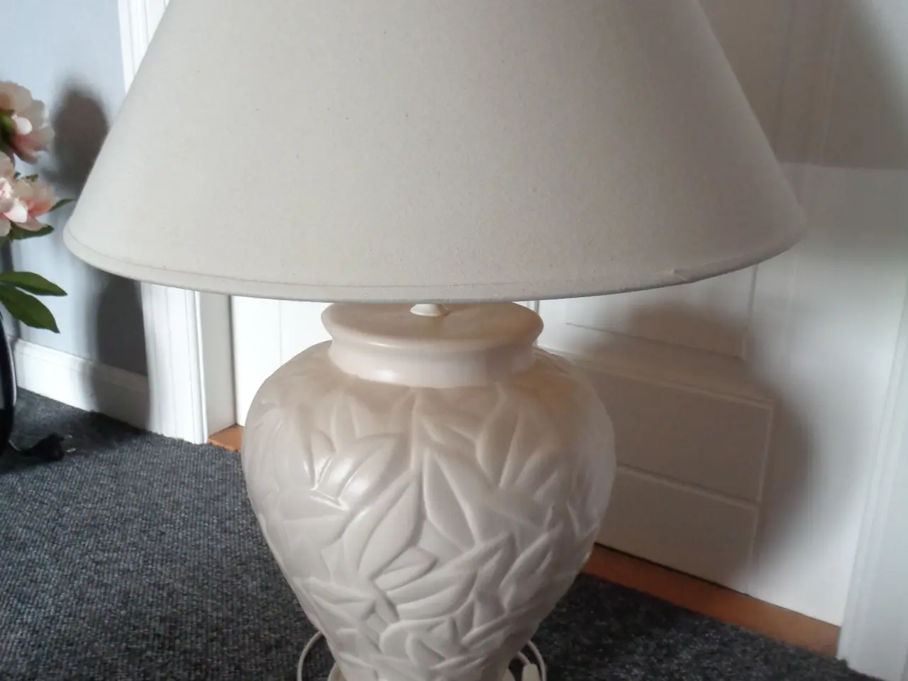 Billede 1 - Bordlampe med skærm