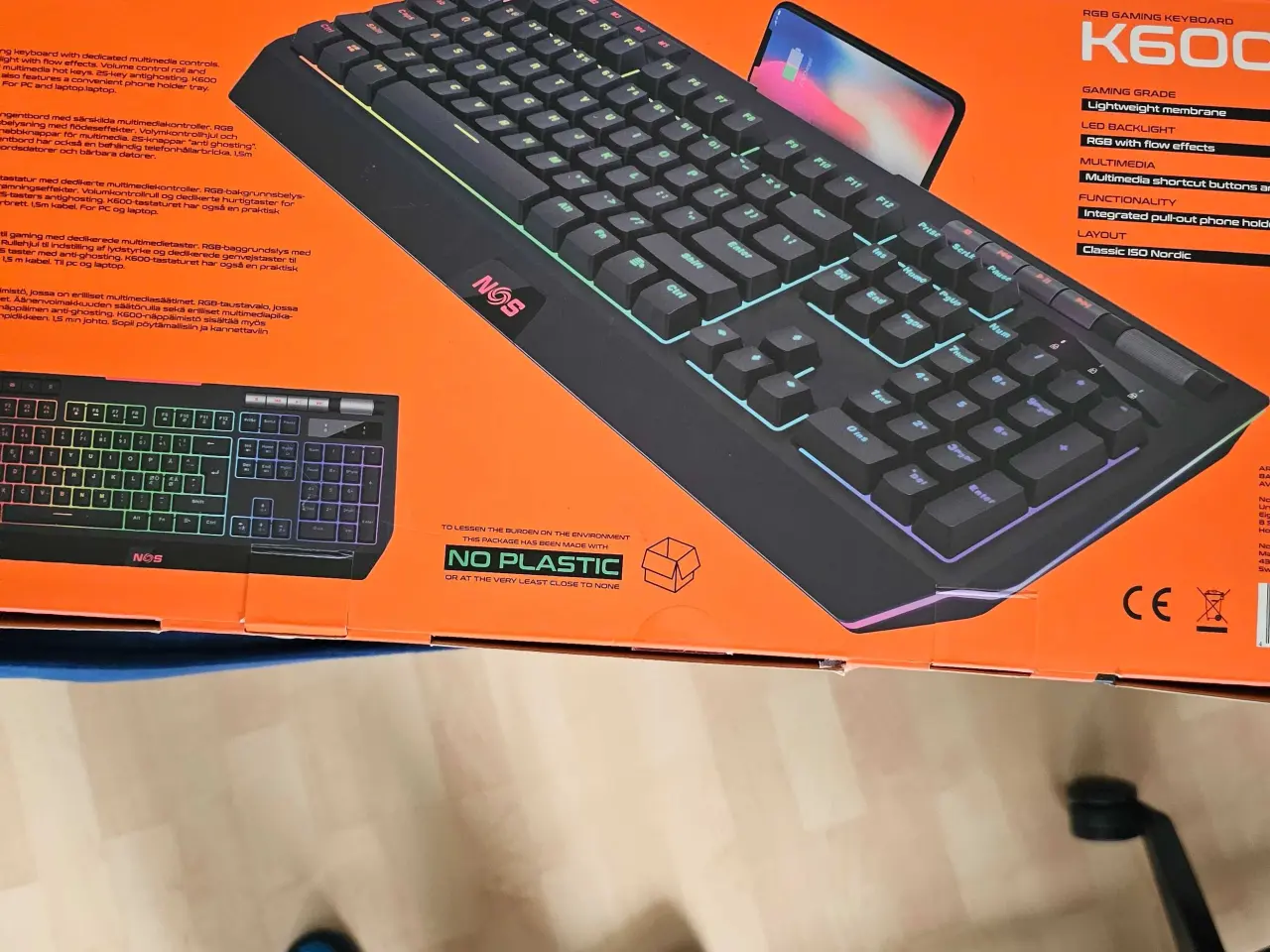 Billede 2 - Gamer keybord k600
