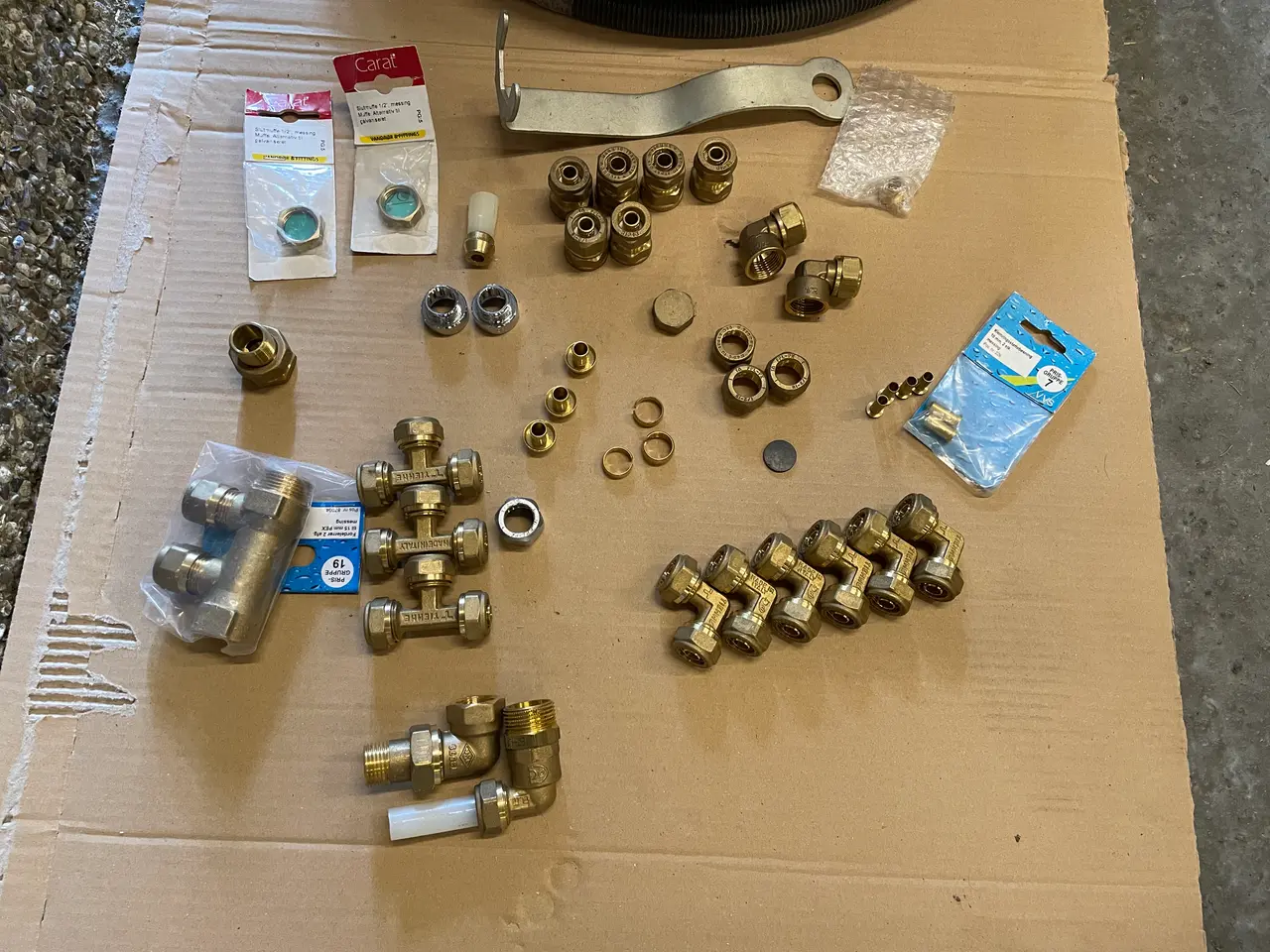 Billede 1 - pex rør og fittings 15mm