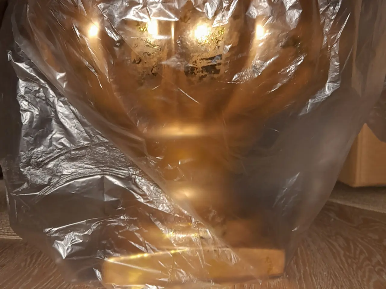 Billede 9 - Vintage guld urner / opsatser i tung keramik
