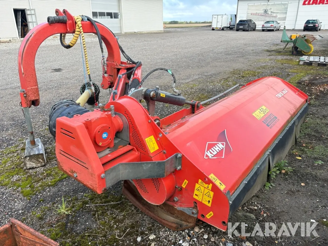 Billede 1 - Slagleklipper med sideforskydning Kuhn TBES 262
