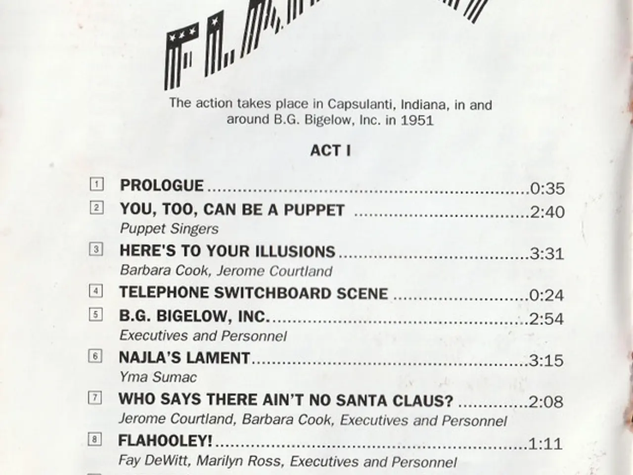 Billede 6 - Yma Sumac And The… – Flahooley (Original… – CD
