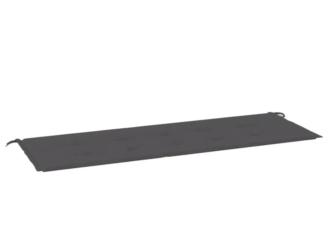 Billede 2 - Hynde til havebænk 150×50×3 cm - oxfordstof, antracitgrå