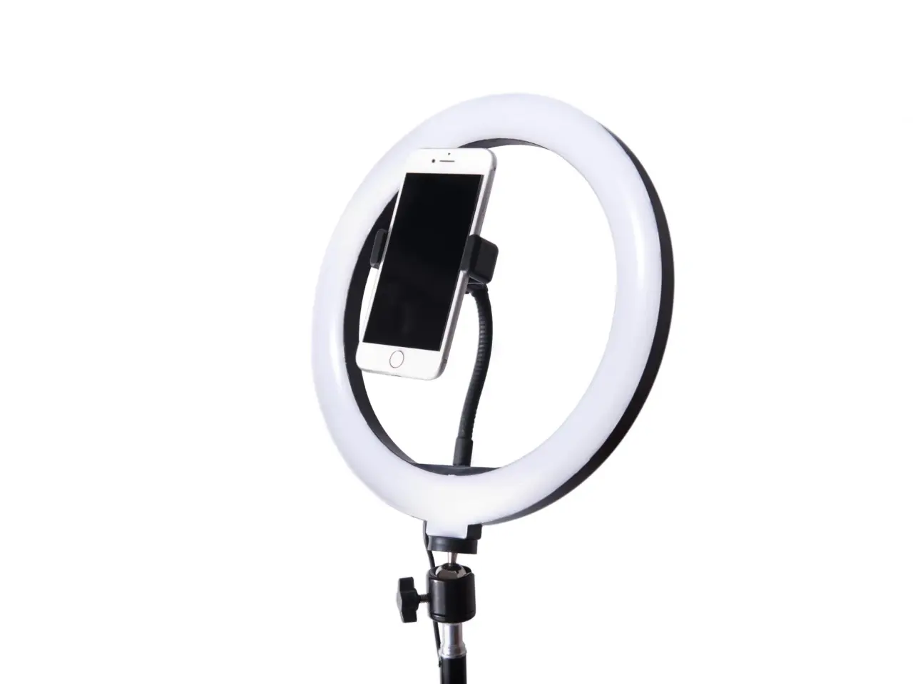Billede 6 - Ring Light LED 60 W med stativ og fjernbetjening