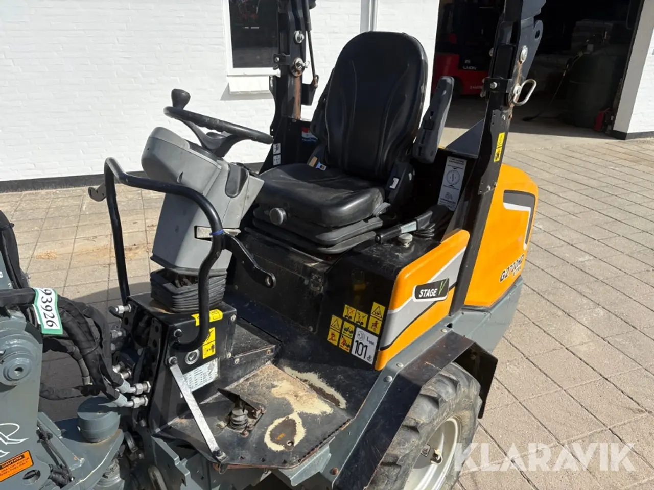 Billede 9 - Minilæsser Giant G2700HD X-TRA med tilbehør