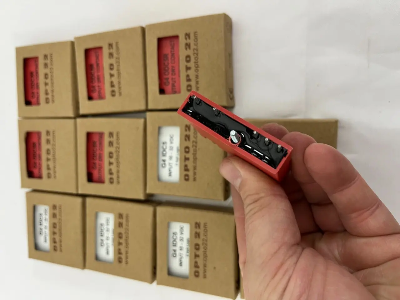 Billede 7 - Opto 22 G4 parti: 6x IDC5 Input 10–32VDC + 6x Dry